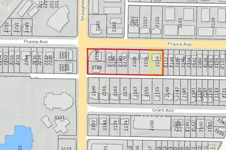 2154 to 2190 Prairie Ave and 3188 Shaughnessy St